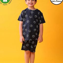 YK Boys Printed Night suit-image-90