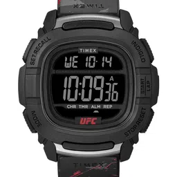 Timex Men Patterned Dial & Straps Digital Solar Powered Watch TW2V85200X6-7
