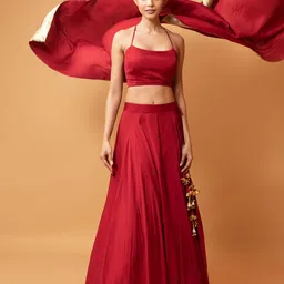 Quench A Thirst Ready to Wear Lehenga & Semi-Stitched Blouse With Dupatta-44