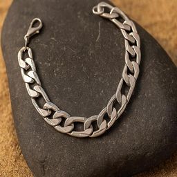 Jewelgenics Men Silver-Toned Alloy Bracelet-image-137