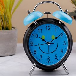 Archies Blue Traditional Alarm Clock-26