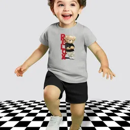 MGRS Kids-Unisex Grey Clothing Set-image-93