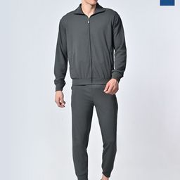 BAESD Men Pack Of 2 Polo Collar Long Sleeves Tracksuits-picture-42