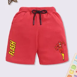 YK X Minute Mirth Boys Flash Printed Cotton Shorts-picture-23