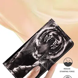 PEEPERLY Conversational Printed iPhone 15 Pro Max Flip Case Mobile Accessories image 4