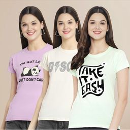 Metronaut Pack Of 3 Printed T-shirt-image-8