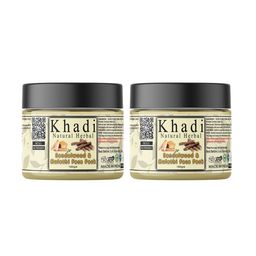 khadi natural herbal Set Of 2 Sandalwood & Mulethi Face Pack - 180 g Each-18