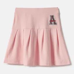 United Colors of Benetton Girls Pleated A-Line Mini Skirt-picture-17