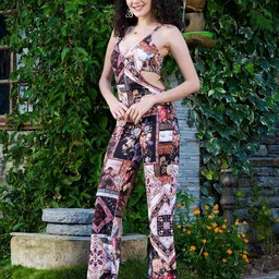 BAESD Printed Basic Jumpsuit image 4