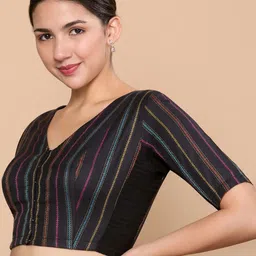 Studio Shringaar Printed Saree Blouse image 3