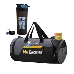 GROUPERS Printed Medium Foldable Sports or Gym Duffel Bag-image-53