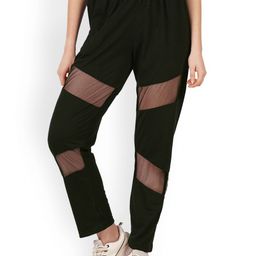 Fashionable Women Cotton Mid-Rise Regular Fit Track Pants-image-66