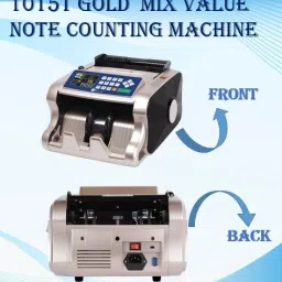 ELCONS MIX VALUE GOLD BLACK Note Counting Machine image 2