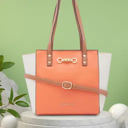 Caprese PU Structured Shoulder Bag-39