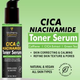 Volamena Cica & Niacinamide Toner Serum For Soothing & Calming Effect-100ml image 3