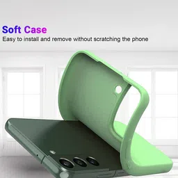 LIRAMARK Liquid Silicone Soft Back Cover Case for Samsung Galaxy S22 5G image 4