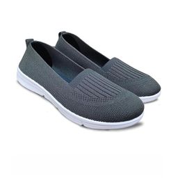 FootStation Women Grey Mesh Mojaris-image-49