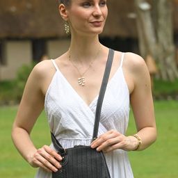 Anuschka Women Textured Crossbody Leather Sling Bag-image-60