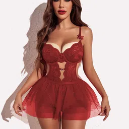 VAGHBHATT Net Baby Doll-image-88