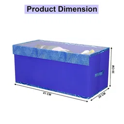 Aura Blue Set of 2 Regular Drawer Organiser Organisers image 5
