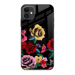 QRIOH Floral Printed iPhone 12 Mini Back Case Mobile Accessories-image-33