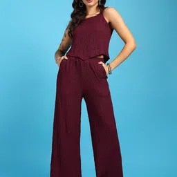 SAFFE Loose Fit Top With Trousers Co-Ords-picture-38