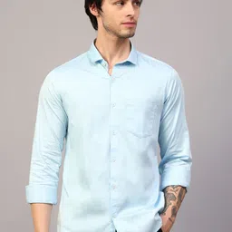 MANTICORE Men Opaque Casual Shirt-image-8