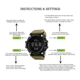 Otage Men Dial & Wrap Around Straps Digital Chronograph Watch Otg-1384-Yellow2 image 5