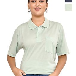 RAPL Women 2 Polo Collar T-shirt-image-80