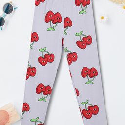 max Girls Printed Ankle-Length Leggings-image-90