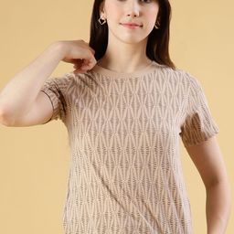 V-Mart Printed Round Neck T-shirt-picture-5
