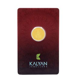 Kalyan Jewellers 24KT 999 Purity Goddess Lakshmi Gold Coin- 2 g-image-86