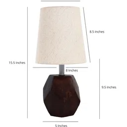 Pinecraft INTERNATIONAL Beige  Sefinn Table Lamp with Shade image 5