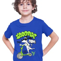 TeeSlix Unisex Blue Tshirts-image-47