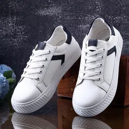 riffway Women Colourblocked PU Sneakers-picture-8