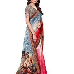 KALINI Abstract Printed Saree image 3
