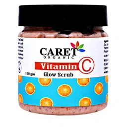 CARET ORGANIC Aloevera & Neem Shampoo & Vitamin C Glow Scrub Combo-100 g Each image 3