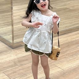LULU & SKY Girls Top with Shorts-picture-24