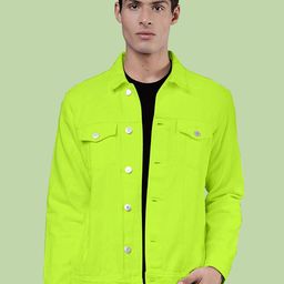 KLIZEN Men Denim Jacket with Embroidered-12
