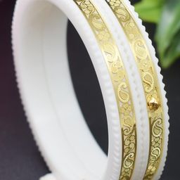 SATTIK Plastic Gold-plated Shakha Pola (Pack of 2)-image-75