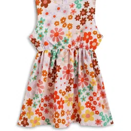 YK Floral Print Crepe A-Line Dress-picture-38