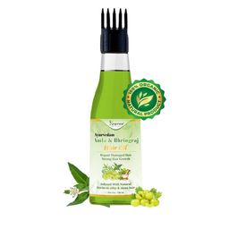 KEYOZA Ayurvedam Amla & Bhingraj Hair Oil For Hair Growth - 100 ml-image-58