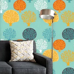 ArtzFolio Printed UV-Resistant Anti-Bacterial Leaf Art Peel & Stick Wallpaper-image-42