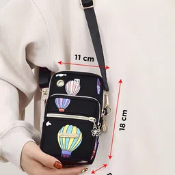 NFI essentials Printed Structured Sling Bag image 5