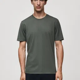 MANGO MAN Performance Non-Crease T-shirt-image-34