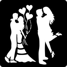 Couple Love Stencils for Art, Craft and Painting Big Size 12x12 inch Reusable St encil for Painting, Fabric, Glass, Wall Painting, and Craft Painting, 2219 , Art & Craft Painting Stencil-image-16