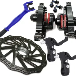 Set Of Bicycle Disk Brake Mache With Disk Plate and Clutch Or Cycle Chain Brush Bicycle Brake Disk-9
