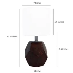 Pinecraft INTERNATIONAL Sefinn Table Lamp with White Shade image 5