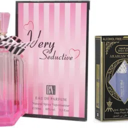 Very Seductive Perfume 100ml & Arabian Nights Attar 6ml-image-33