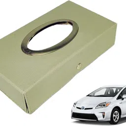 mockhe Chrom-Beige Tisue Box Leatherete-763 Vehicle Tissue Dispenser-picture-7